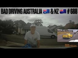 BAD DRIVING AUSTRALIA & NZ # 688...Im Walking here !