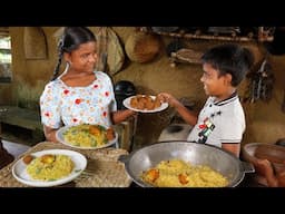 Biryani / Do you think you can make biryani and vegetable cutlets this way? village kitchen recipe