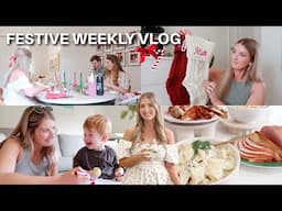 WEEKLY VLOG | christmas festivities, friendmas, toddler fun + Temu haul