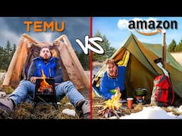 Amazon VS Temu Overnight Survival Challenge!