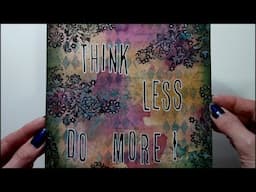 Mixed Media 6 x 6 - Words To Live By - #ArtfulEvidence