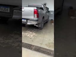 Hilux com pente na turbina + escapamento 4” Mano Coimbra