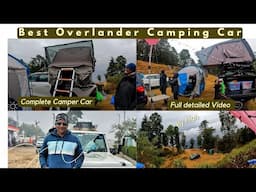 Chalta phirta Ghar. Full detailed Video | Complete overlanded Car#jimny #camping#OVERLANDIng #camper