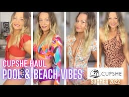 Pool & Beach Vibes Summer 2022 | Cupshe Swimwear & Dress Haul | Discount Code | Bikini Try On Review