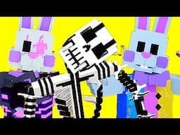 Skeletendo, Benny, and Benson in Roblox Fazbear's Revamp!