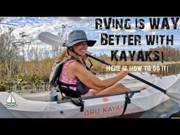 Oru Kayaks on a RV - Okefenokee Swamp Adventure!! (Sailing Brick House , NOW RVing #97)