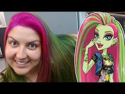 Cabelo Colorido e Brilha no Escuro (Mechas, Pintei, Monster High, Unicórnio, Pony)