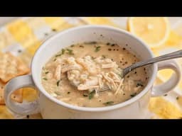 Lemon Chicken Pastina Soup in 30 Minutes or Less!