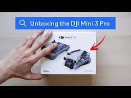 Breaking Open the DJI Mini 3 Pro: Unboxing Experience