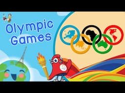 2024 Olympic Games for Kids  (Learning Video for Kids) The Olympics for Kids - Paris 2024