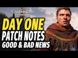 Kingdom Come: Deliverance 2 Day One Patch Notes Update HUGE File Size 80GB - Performance Issues, NPC