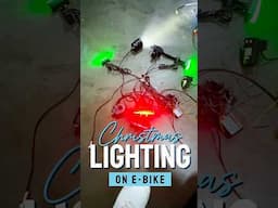 Christmas Light Up on your E-Bike E-Scooter