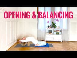 Opening and Balancing | 95 min | Intermediate & Advanced Level | Cat de Rham | Online Yoga Teaching