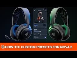 How To: Set Custom Nova 5 Presets For Console