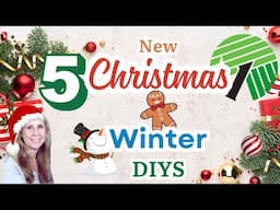 New ⭐ CHRISTMAS & WINTER DIYS  Dollar Tree ⛄SNOWMAN Home Decor TIERED TRAY IDEAS You Want To Make!