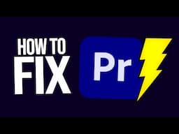 How to Speed Up Adobe Premiere Pro! (Fix Lag)