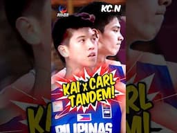 Carl Tamayo to Kai Sotto DUNK vs Greece! #shorts #gilaspilipinas