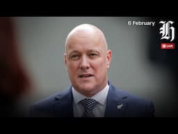 NZ Herald Live: Prime Minister Luxon speaks to the media