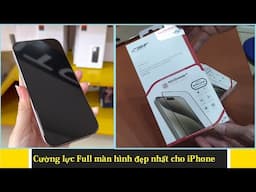 Hướng dẫn dán cường lực cho iPhone 16/15/14: Thương hiệu Zeelot- Singapore, phân phối chính hãng