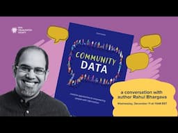 Community Data: a conversation with author Rahul Bhargava