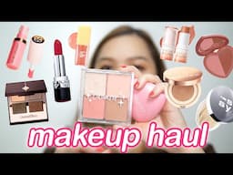 MAKEUP HAUL (AFFORDABLE AND HIGH-END) | TRENDING PRODUCTS ON TIKTOK! beginner makeup shopee haul