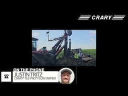 Crary® Tile PRO® Plow Testimonial | Justin Tritz