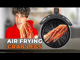 Can You Air Fry Crab Legs? | Cooking With Matt