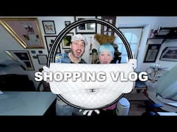 DESIGNER LUXURY Shopping Vlog at PECHUGA VINTAGE & ARCADE SHOPS + Closet Clean Out and NEW IN!