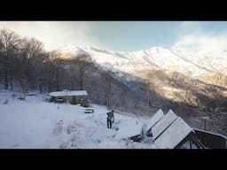 #143 Snow Storms, Winter Chores and Roof Shingles