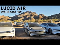 Driving A Lucid Air Touring To Arizona For The Gravity Delivery Event!