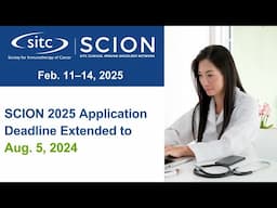 SCION 2025 Application Deadline Extended to Aug. 5, 2024