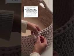 Use the invisible closure instead of the invisible join on the final round of a project. #crochet 🧶