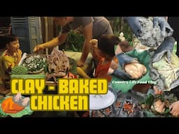 Make CLAY Baked Chicken - Country Life Food Vlog