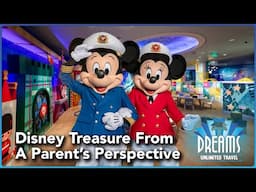 Disney Cruise Line's New Treasure Cruise Ship From A Parent's Perspective