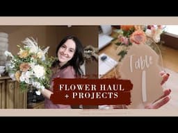 Flower Haul + Wedding Design Projects