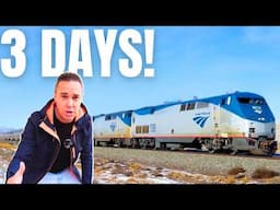 I Spend 52 hrs On An Amtrak Sleeper Train - San Francisco to Chicago