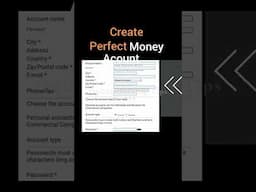 How To Creat Perfect Money Account | Online Earning Tips By MHK