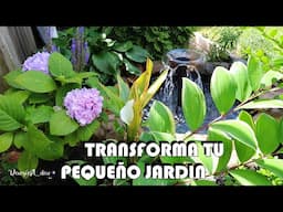 Cómo TRANSFORMAR un Pequeño JARDIN convirtiéndolo en un espacio de relajación. Semana Jardinera #4k