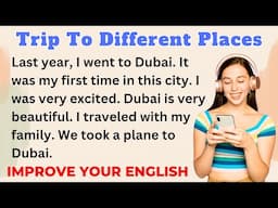 40 Minutes English Speaking Practice | Improve your English | Level 1 | Shadowing Method