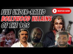 How many of these Hindi film villains can you remember?