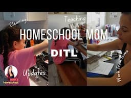 Homeschool Mom's Day in the Life- BUSY BUSY BUSY