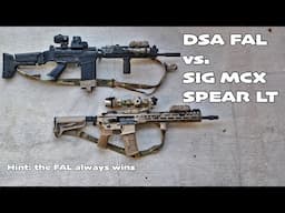 DSA Para FAL vs. SIG MCX Spear LT