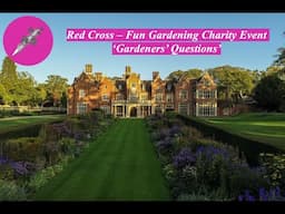 Red Cross – Fun Gardening Charity Event ‘Gardeners’ Questions'