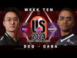 DCQ (M. Bison) vs. Caba (Guile) - Bo3 - Street Fighter League Pro-US Week 10