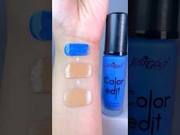 Blue  Edit for Neutralising the Foundation[color edit, foundation match, perfect shade,]