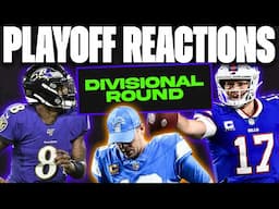 Bills UPSET the Chiefs? - Reactions To The NFL Playoffs