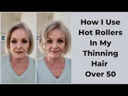 How I Get Hot Rollers To Stay In My Thin Hair