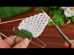 Woww Wonderful!😇 Super Easy.You'll love this one. Crochet making online Tutorial #crochet #knitting