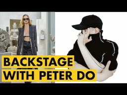 INTERVIEW & BTS: can PETER DO save luxury fashion?