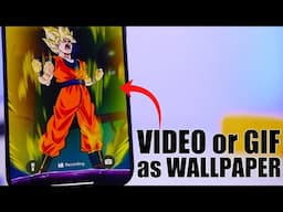 Set VIDEO or GIF as Lock Screen Wallpaper on iPhone - iOS 18.3